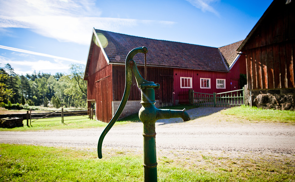 Gammal kulturmiljö.